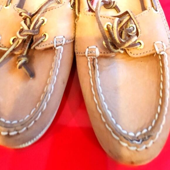 Sperry Tan Flats Timeless Elegance - Picture 9 of 9